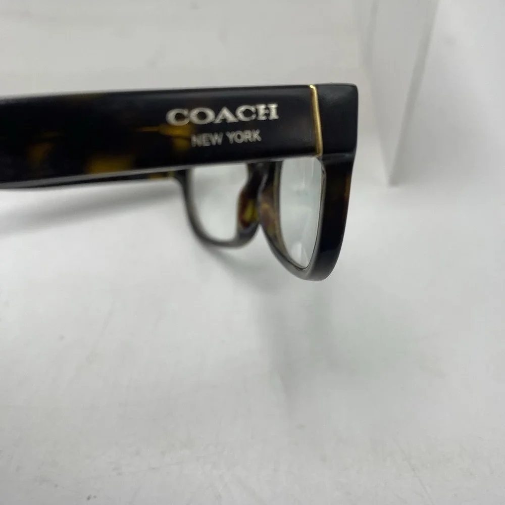 Coach Eyeglasses Sunglasses FRAME ONLY HC 6034 Topaz 50-17-135 Dark Tortoise 199